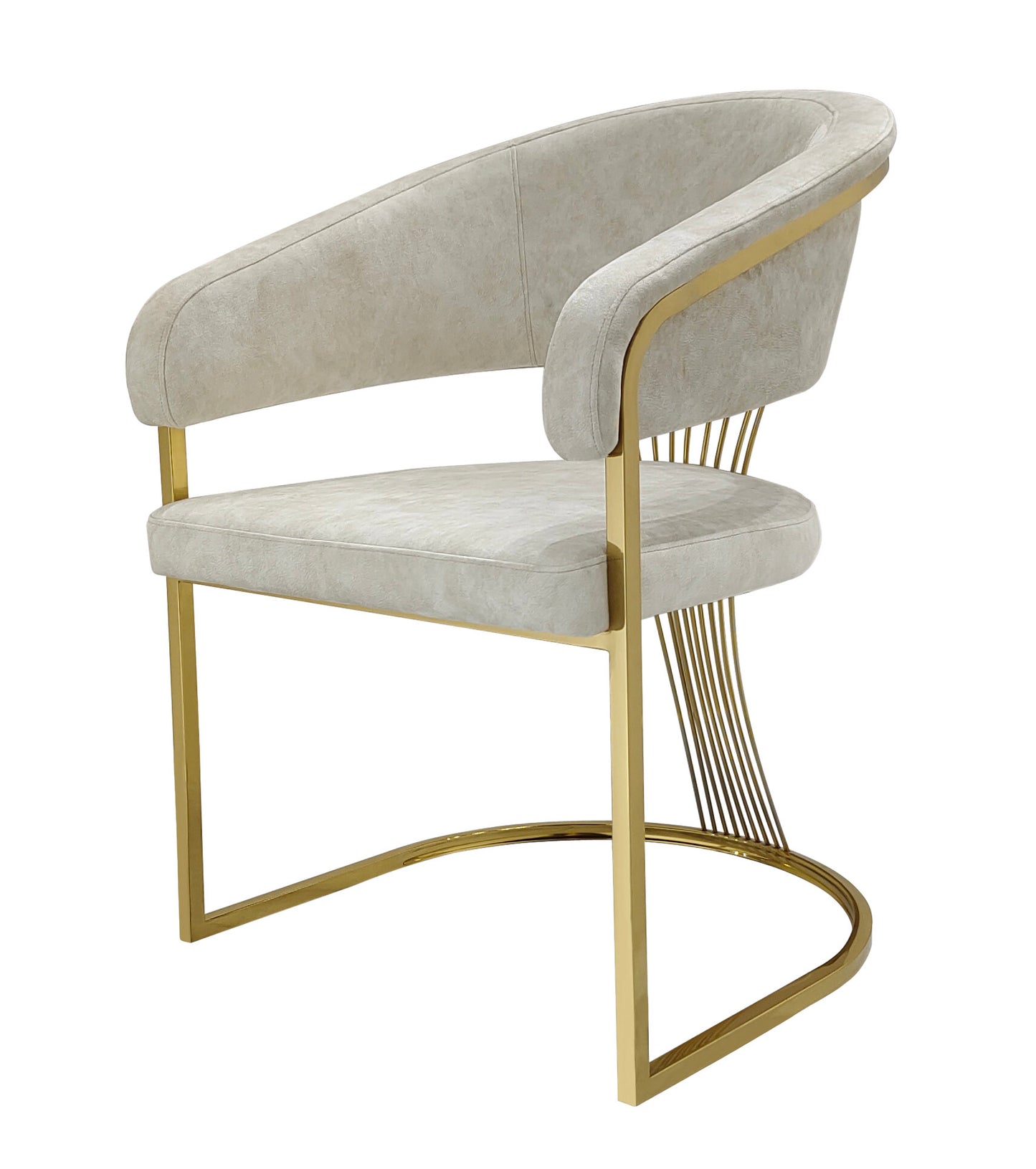 Porado Cream Dining Chair