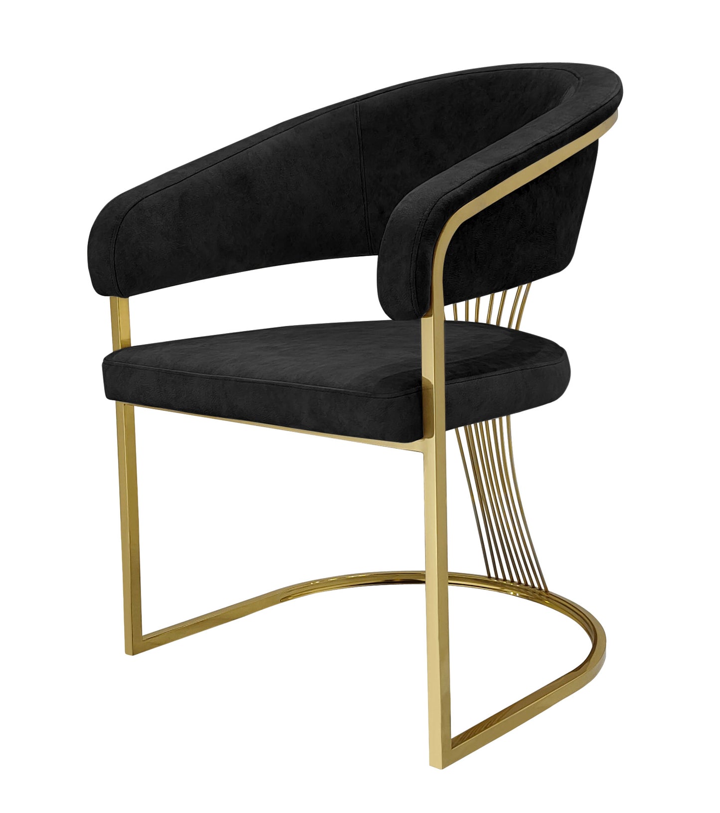 Porado Black Dining Chair