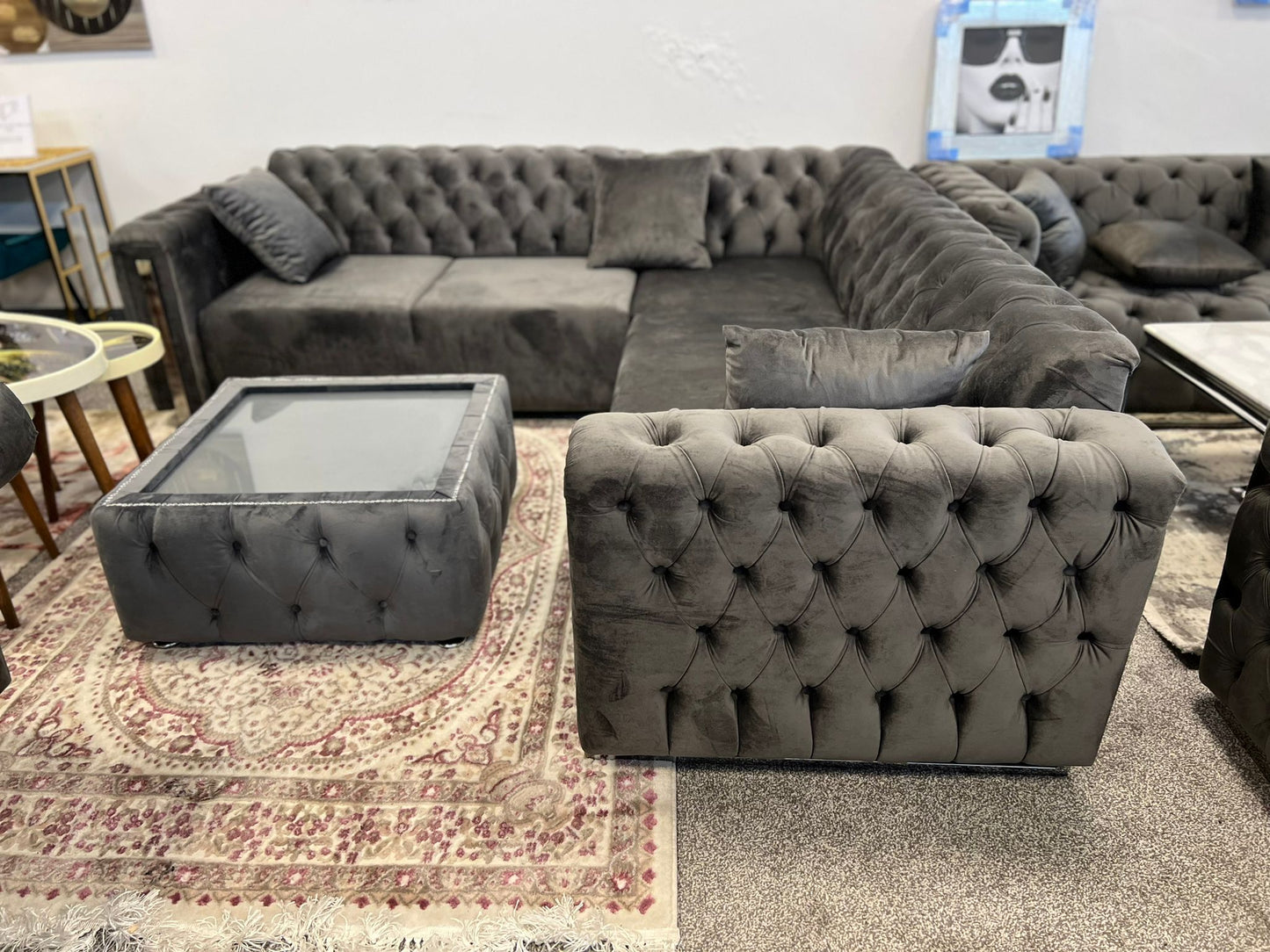 Tuxedo Corner Sofa