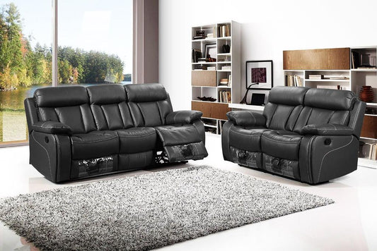 Faux Leather Recliner