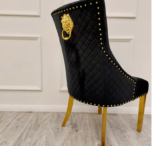 Bentley Gold Dining Chair