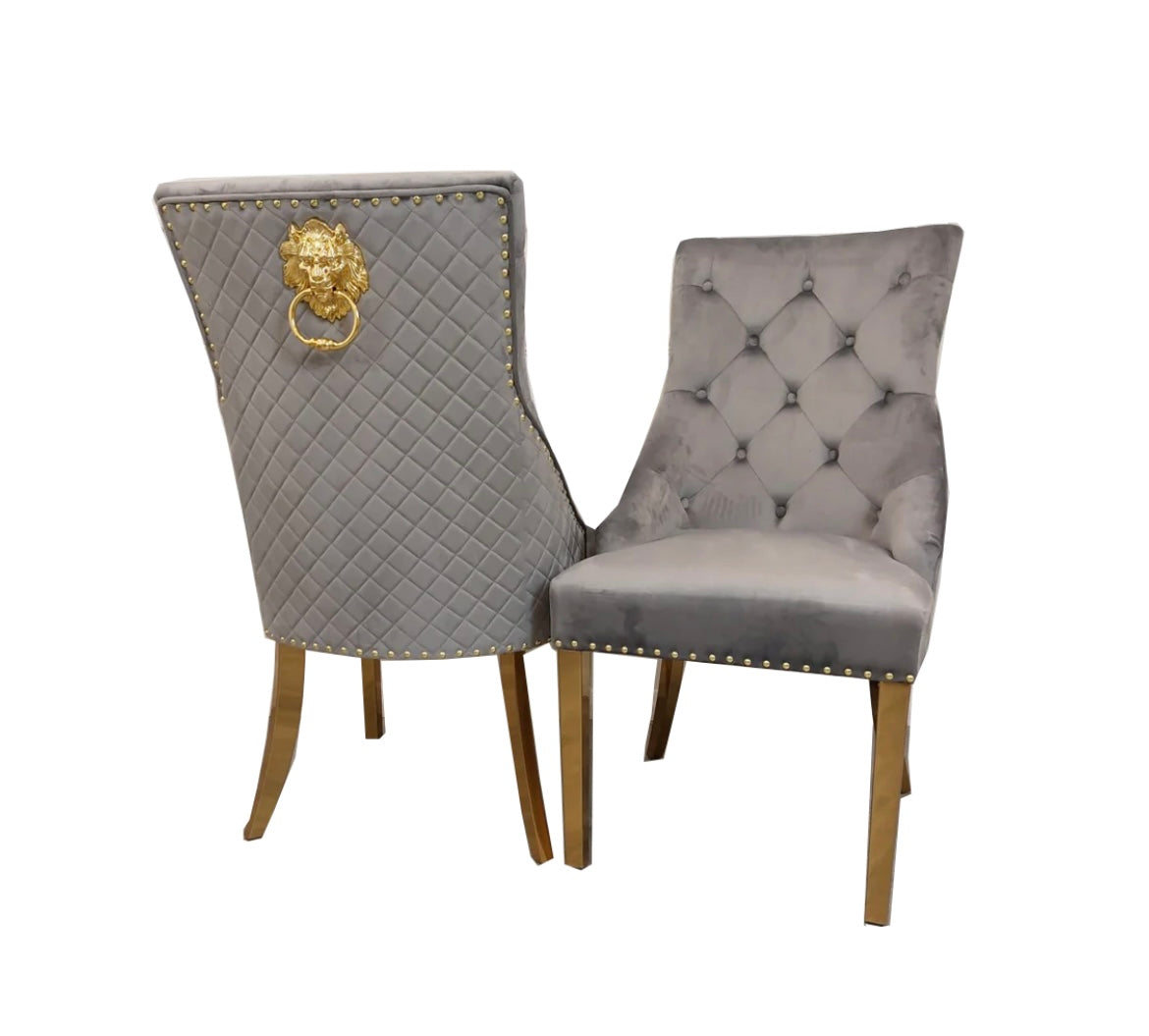 Bentley Gold Dining Chair