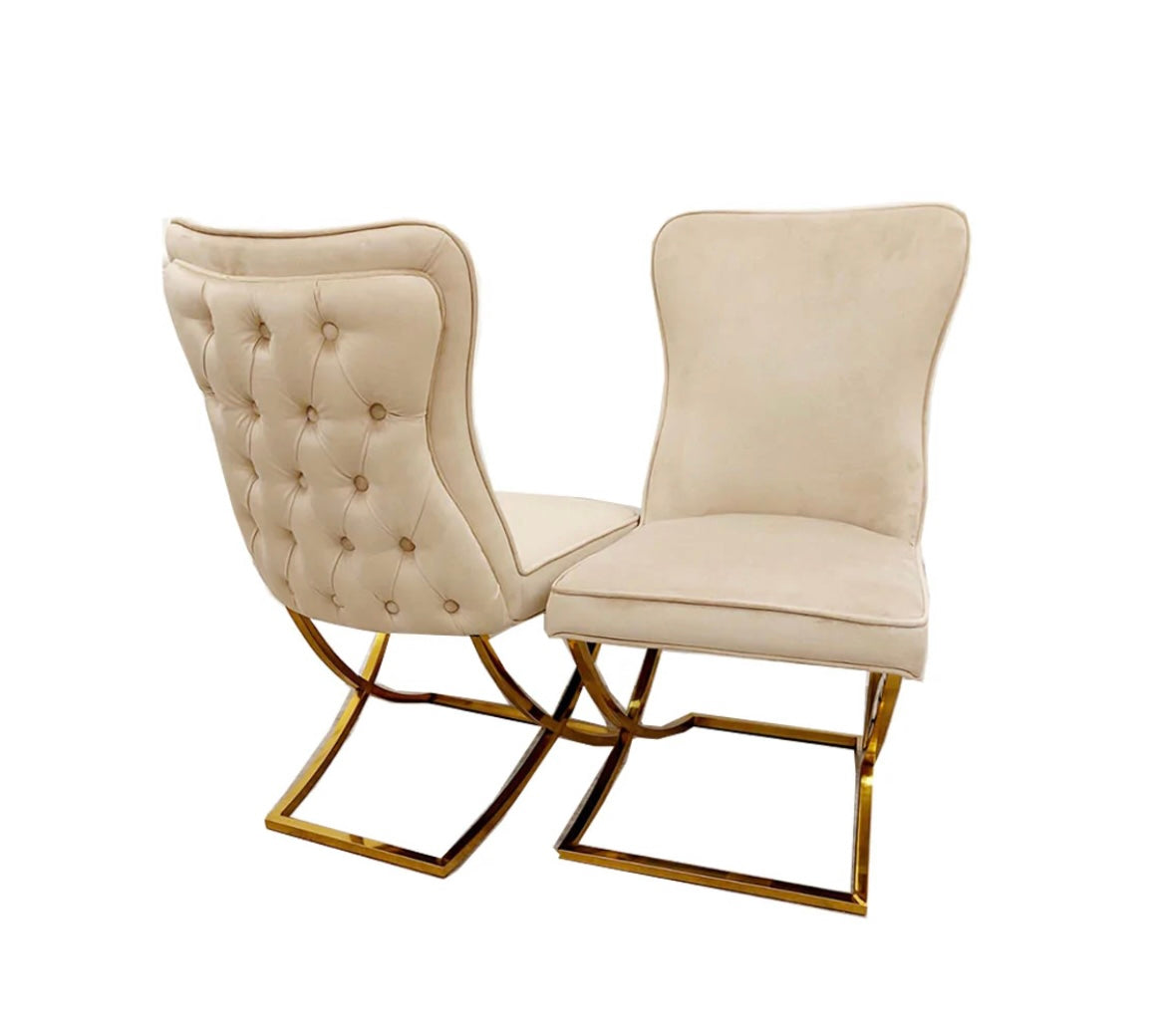 Sandhurst X Leg Dining Chair