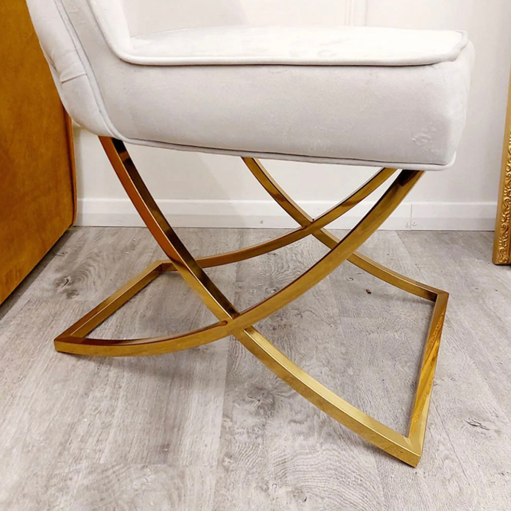 Sandhurst X Leg Dining Chair