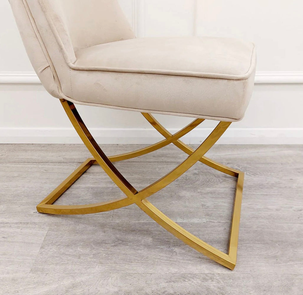 Sandhurst X Leg Dining Chair