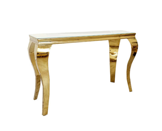 Louis Console Table Gold
