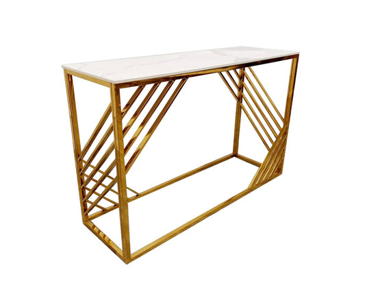 Azure Gold Console Table