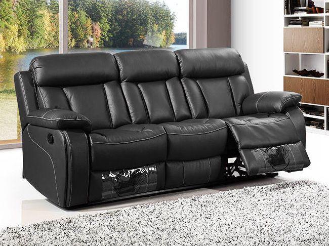 Faux Leather Recliner